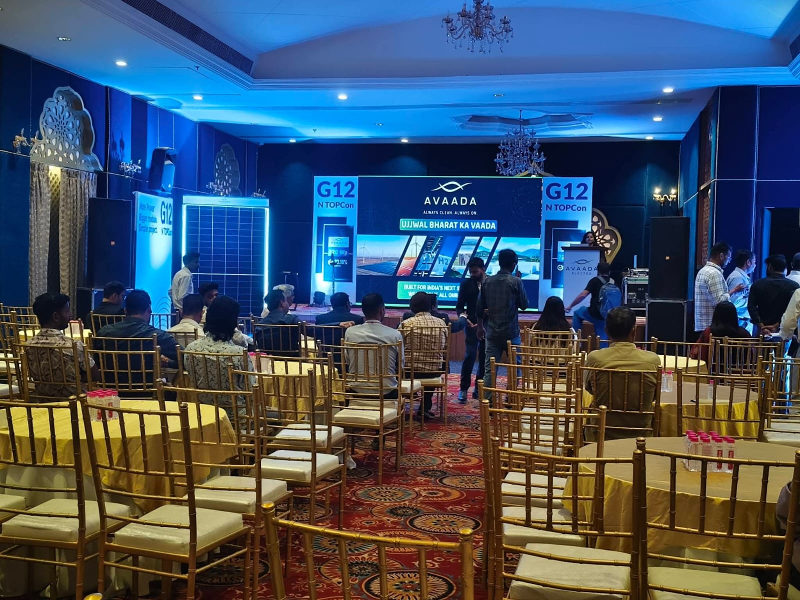 Home Corporate conference stage